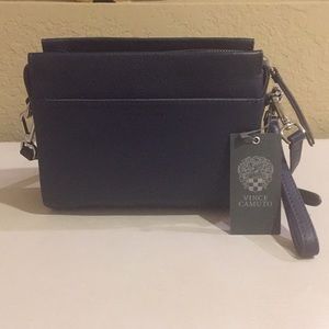 SOLD- NWT Vince Camuto genuine leather crossbody